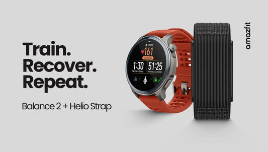 Amazfit présente la montre connectée Balance 2 et le Helio Strap pour un entraînement plus intelligent, une meilleure récupération et des performances optimales
