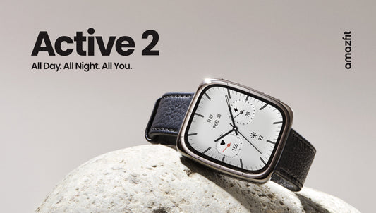 Amazfit élargit sa gamme Active 2 avec la nouvelle Active 2 Square — Toutes les mêmes fonctionnalités, désormais dans un design carré élégant.