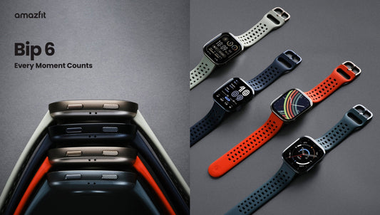 Amazfit annonce la montre connectée Bip 6 : la montre connectée du quotidien pour chaque instant