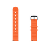 Strap Silicone Series - Textured Edition - Tangerine orange