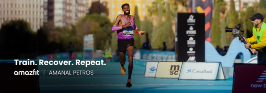 La marathonienne d'élite Amanal Petros s'associe à Amazfit et entre dans l'histoire en Europe