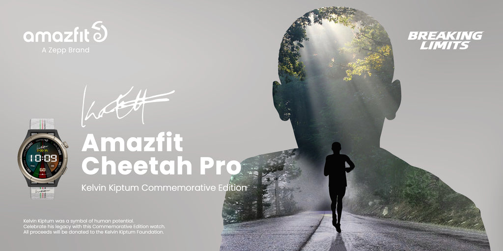Édition commémorative Amazfit Cheetah Pro + version de support de la Fondation KK