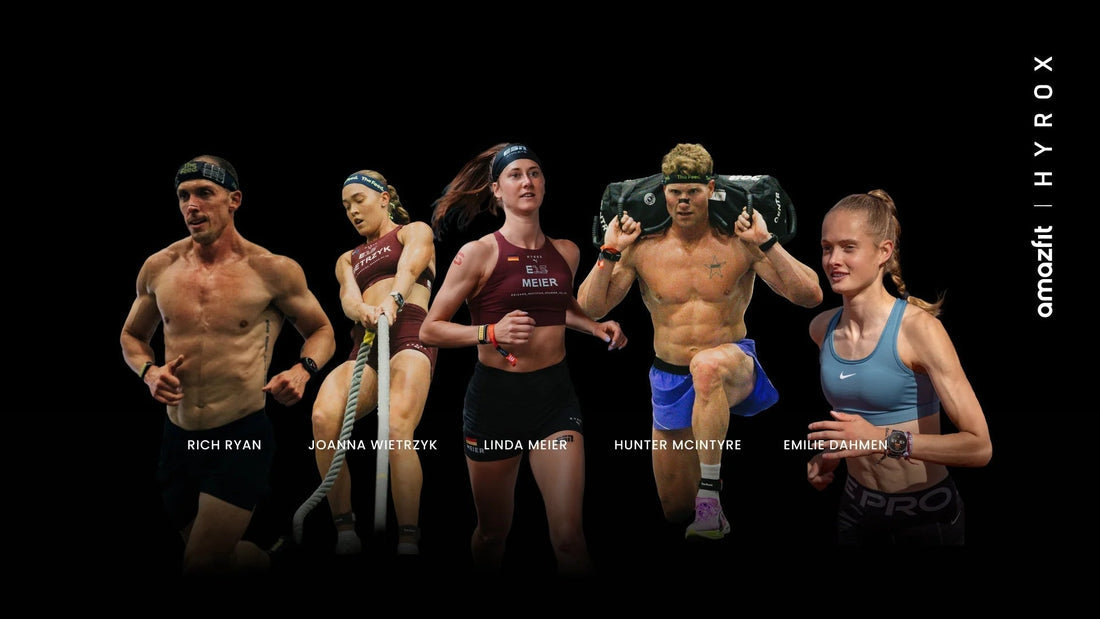 Amazfit élargit sa liste d'athlètes HYROX avec des champions mondiaux et des étoiles montantes