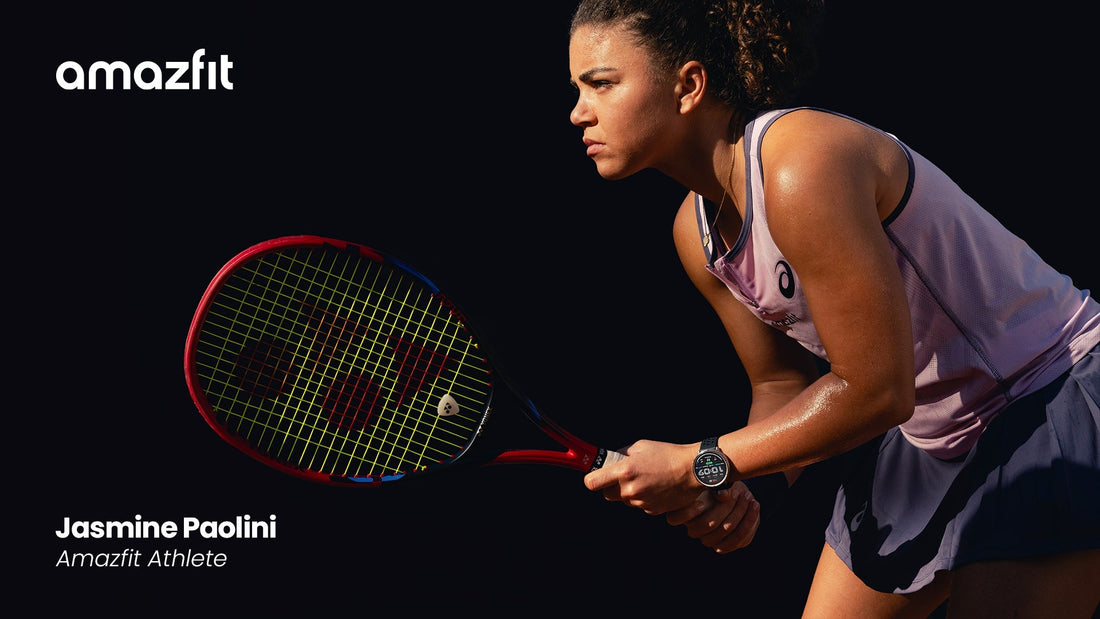 La star du tennis italien, Jasmine Paolini, rejoint Amazfit 🎾