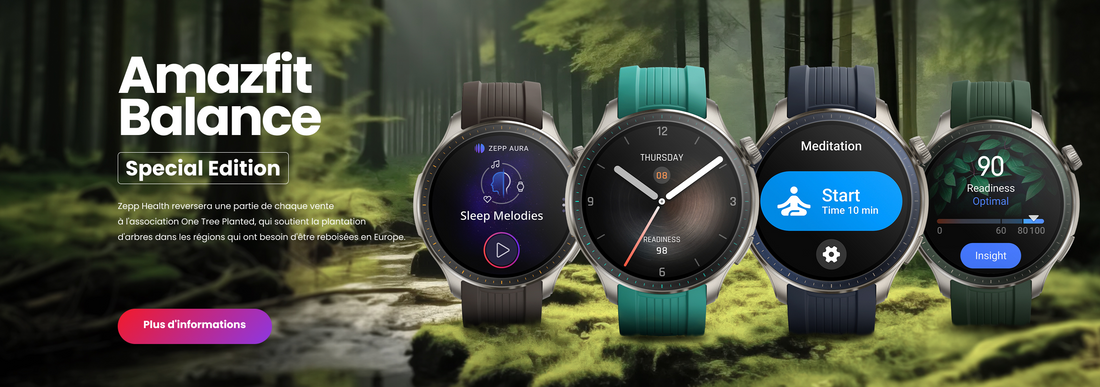 AMAZFIT COLLABORE AVEC LE BALLET CONTEMPORAIN SICILIANO POUR CELEBRER LE LANCEMENT DE NOUVELLES ÉDITIONS SPÉCIALES DE L'AMAZFIT BALANCE TOUT EN SOUTENANT DES PROJETS DE REFORESTATION EN EUROPE