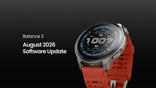 Mise à jour d'août 2026 pour la série Amazfit Balance 2 : une expérience d'entraînement plus intelligente grâce à Zepp OS 6.