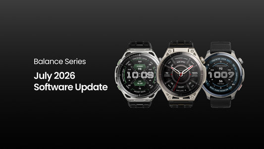 Mise à jour logicielle de la gamme Amazfit Balance : entraînement, navigation et informations sur la santé améliorés