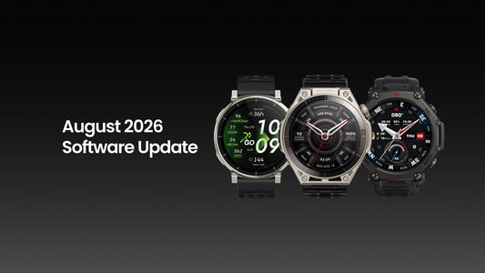 Nouvelle mise à jour logicielle Amazfit